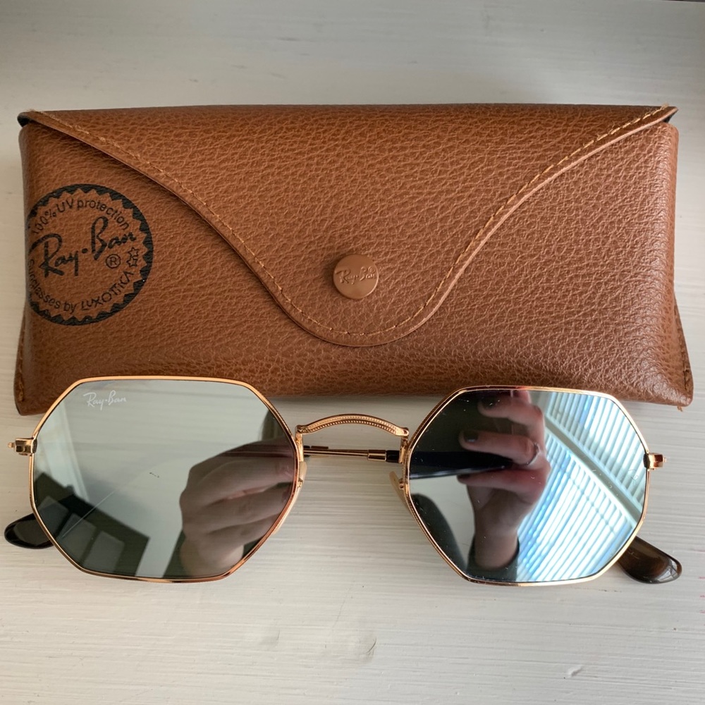 Ray-Ban Octagonal Flat Lenses